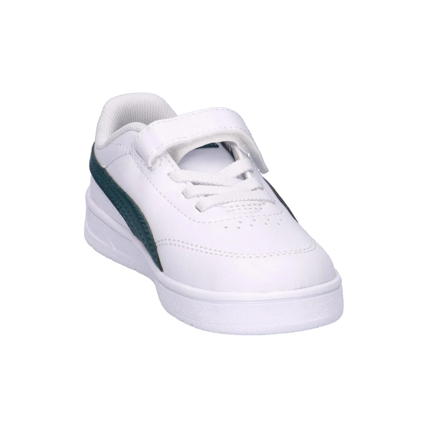 Детские кроссовки с классическим дизайном Court Classic Clean Puma, Weiß — фото 2