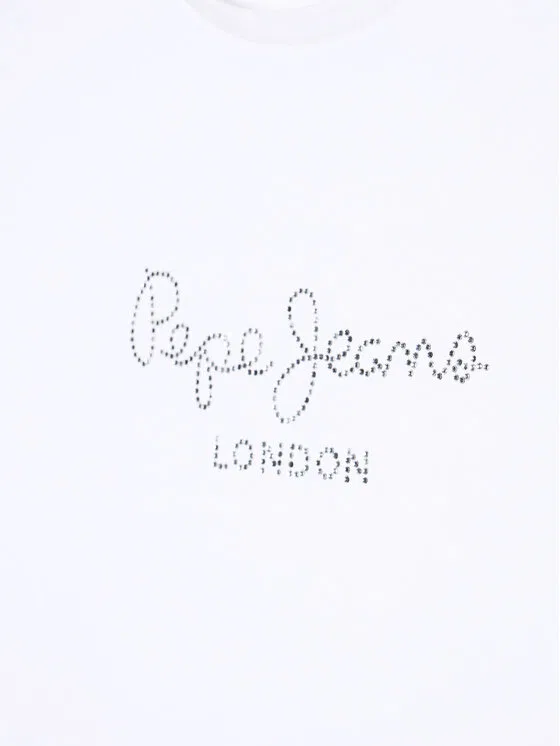 Футболка regular fit Nuria Pepe Jeans, белый — фото 3