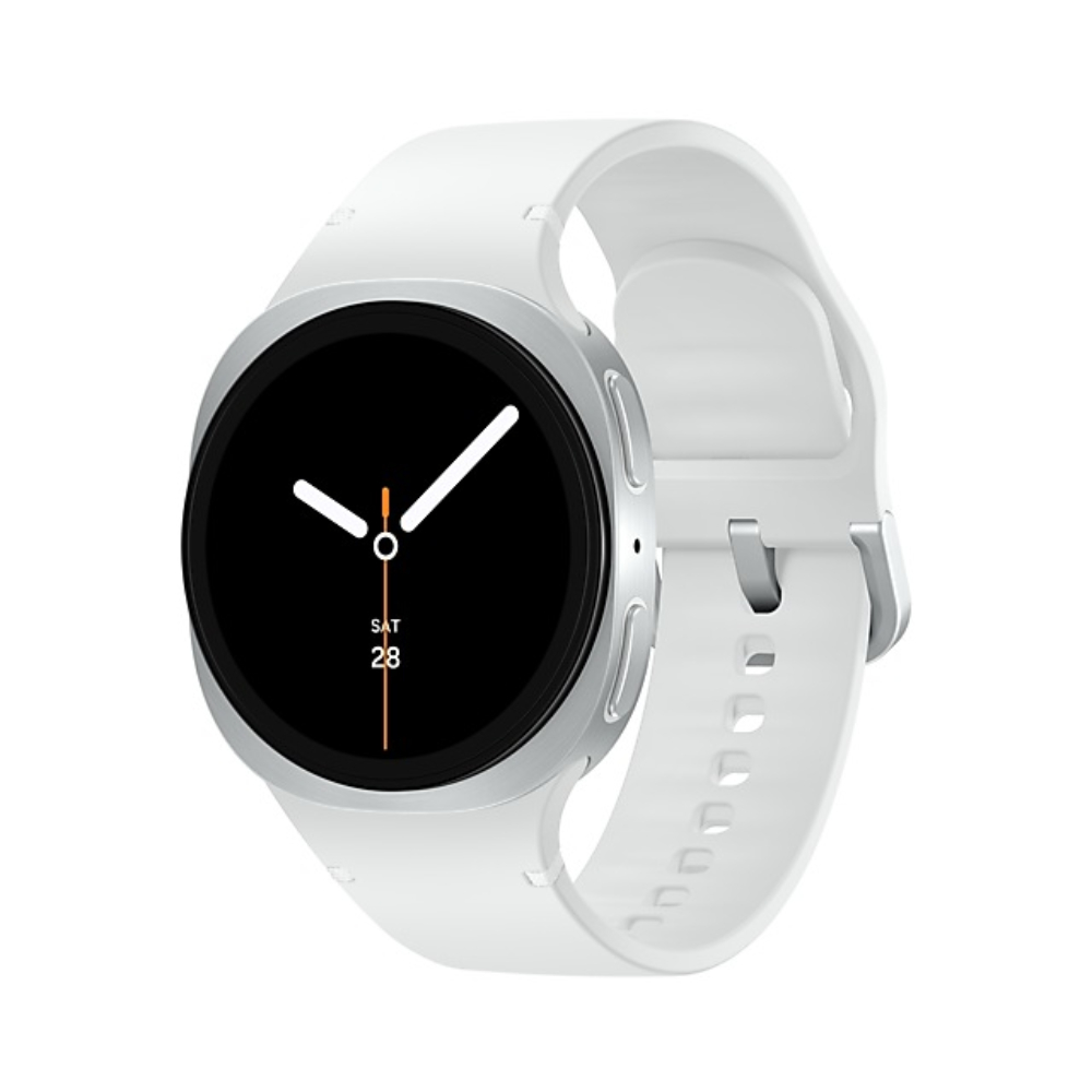 

Умные часы Samsung Galaxy Watch8, 40 мм, Bluetooth/Wi-Fi, Silver/Sport White S/M, Серебристый, Умные часы Samsung Galaxy Watch8, 40 мм, Bluetooth/Wi-Fi, Silver/Sport White S/M