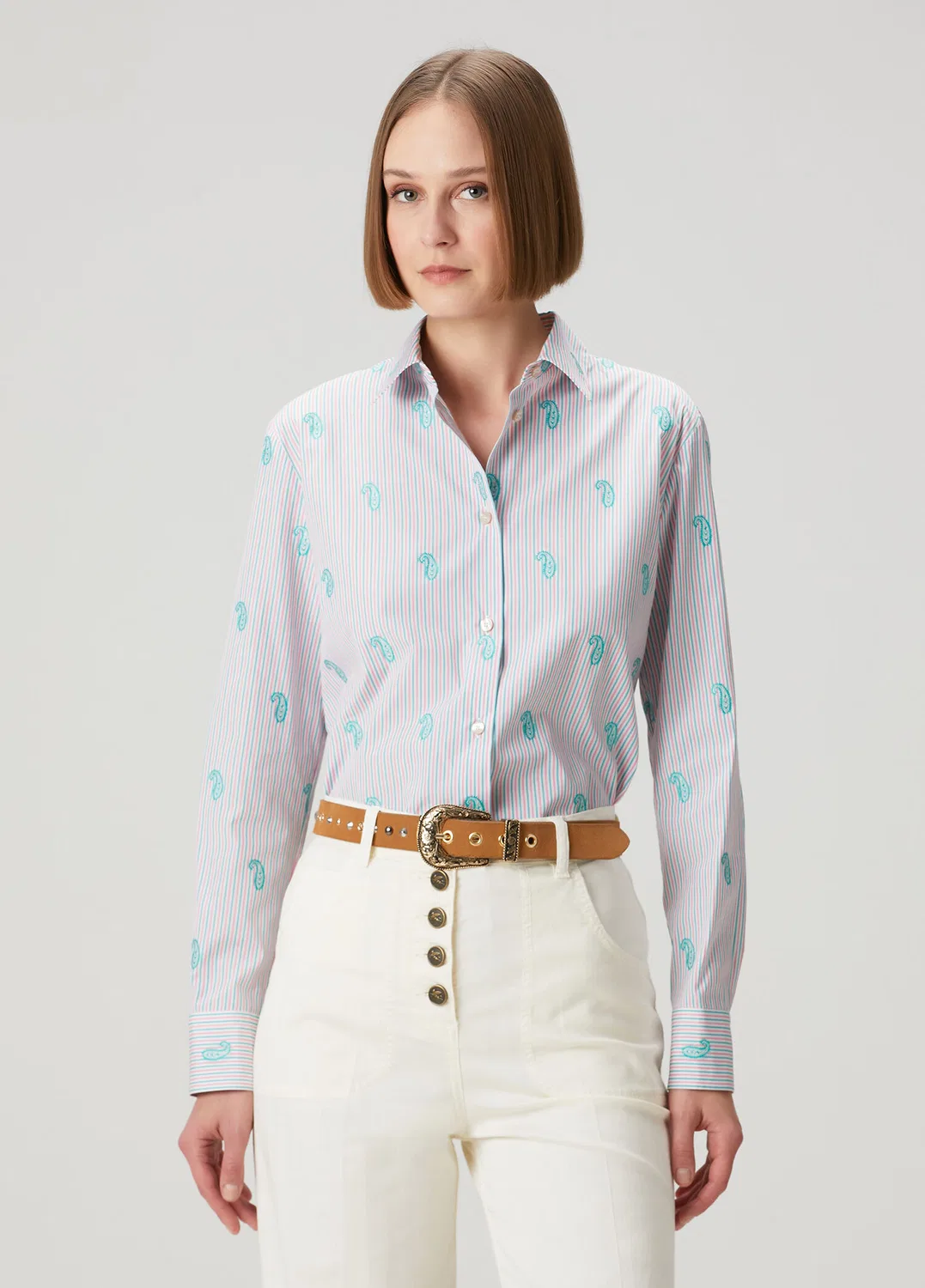 Блуза Etro, разноцветная — фото 3