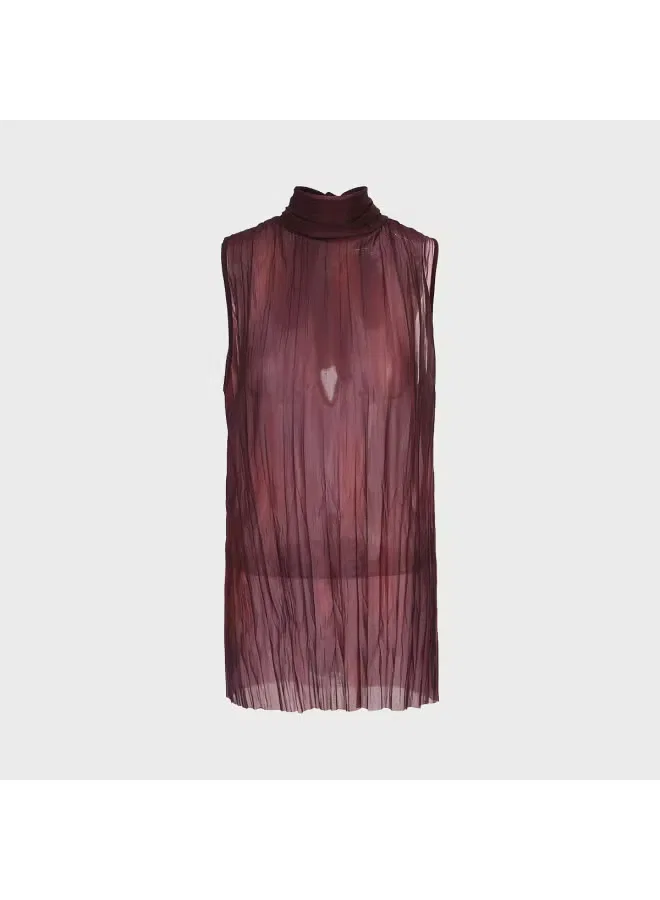 Блузка без рукавов с градиентом Zara, розово-фиолетовый — фото 2
