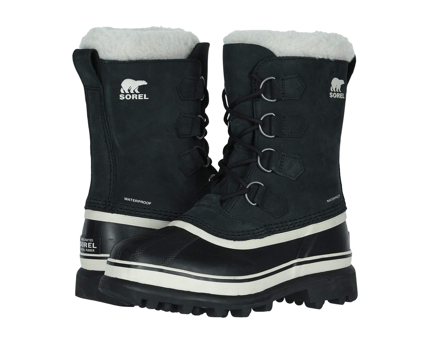 Сапоги SOREL Caribou женские зимние с мехом, черный