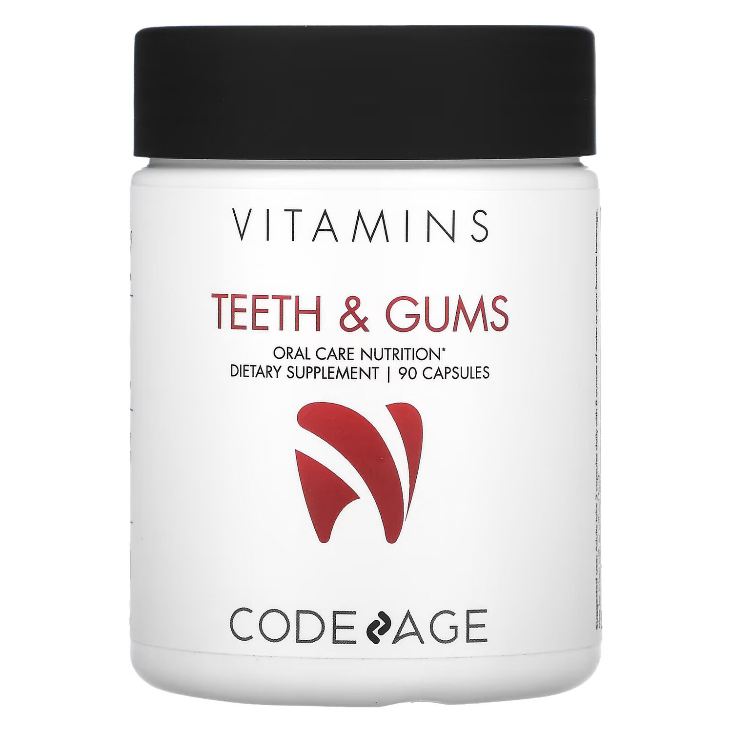 

Codeage, Vitamin, для зубов и десен, питательное средство для ухода за полостью рта, 90 капсул