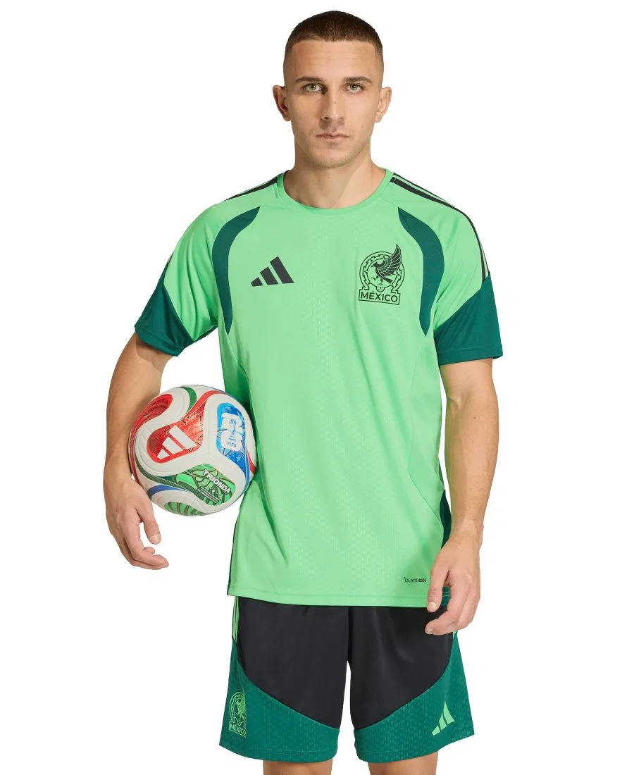 Футболка для тренировок с коротким рукавом, модель Mexico Tiro Training Jersey adidas, Green