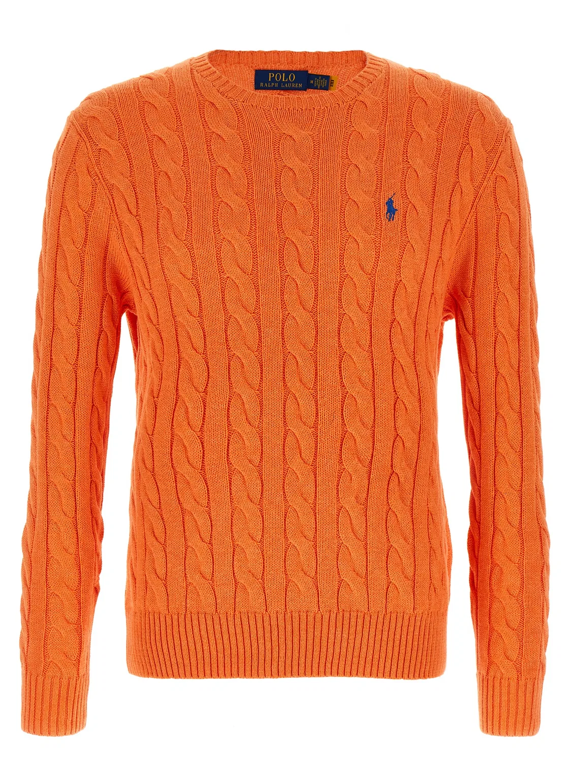 Мужской кардиган хлопковый Orange Cotton Cardigan Polo Ralph Lauren, Orange