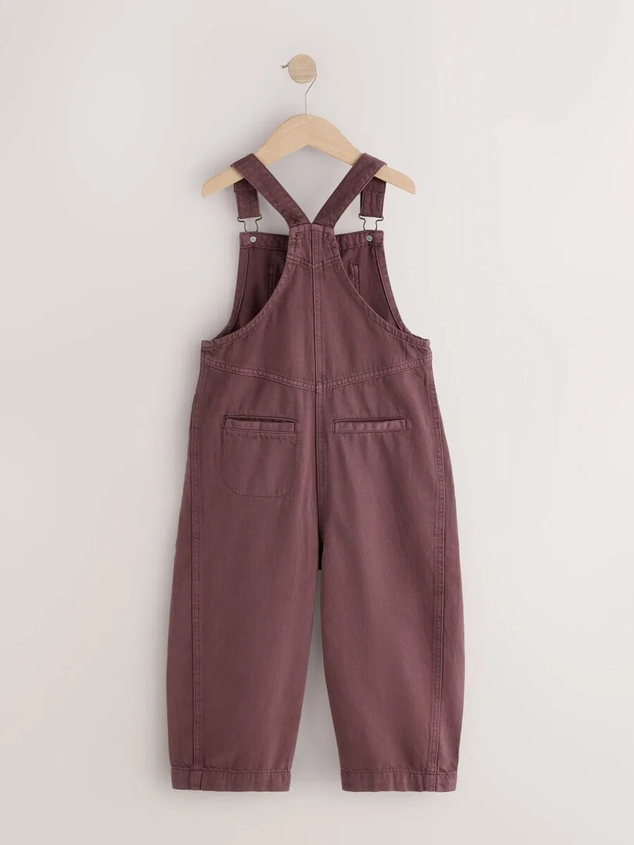 Комбинезон Next Barrel Overalls, цвет каштаново-коричневый — фото 2