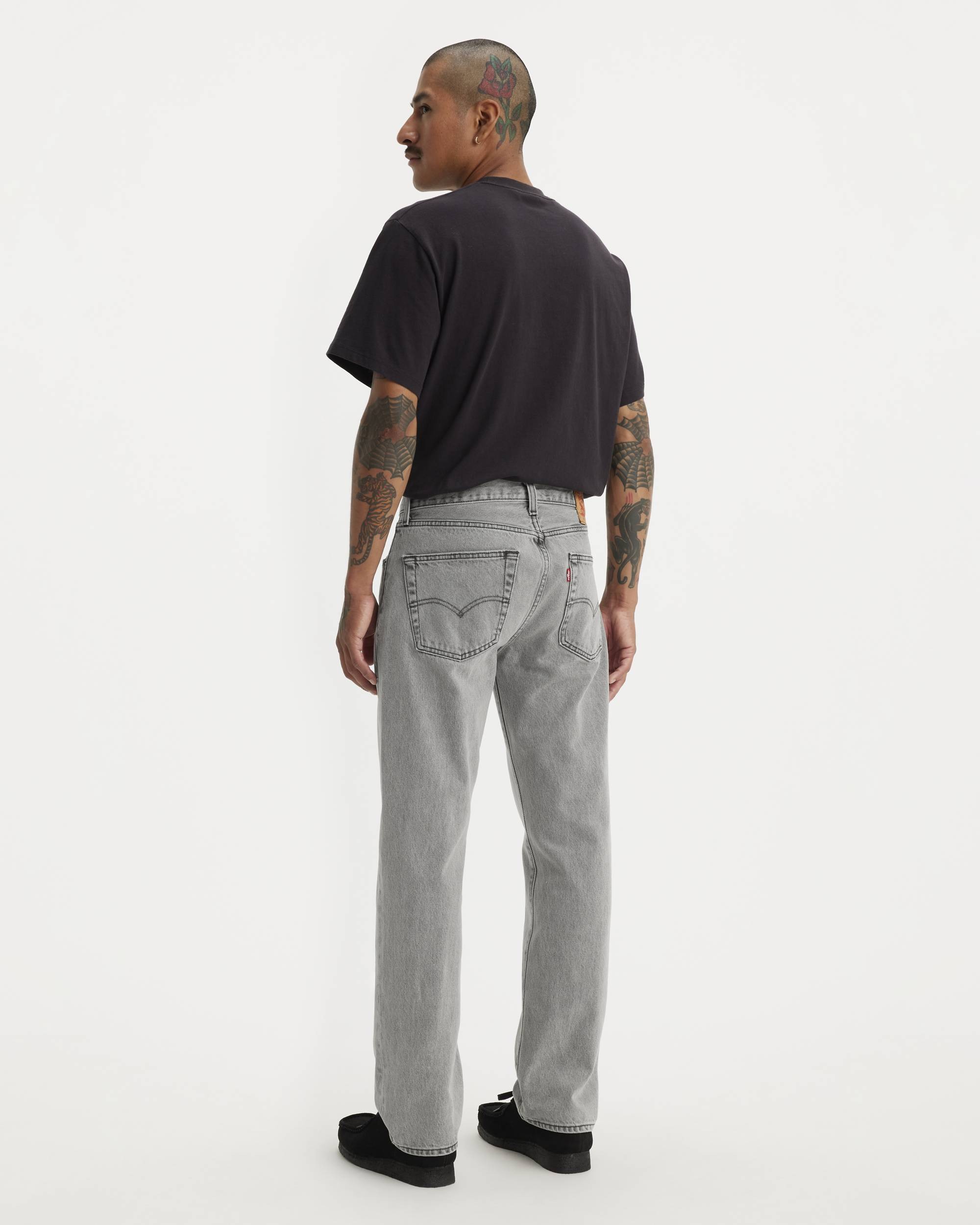 Джинсы Levi's 501 Original Fit, серый — фото 3