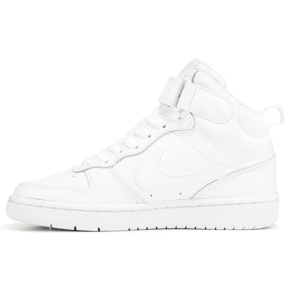 Детские кроссовки Kids' Court Borough средней высоты Nike, White — фото 3