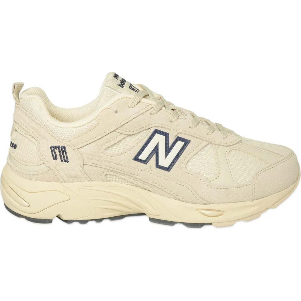 Детские кроссовки унисекс с низким верхом на шнуровке CM878 Nb Lifestyle New Balance, Bej