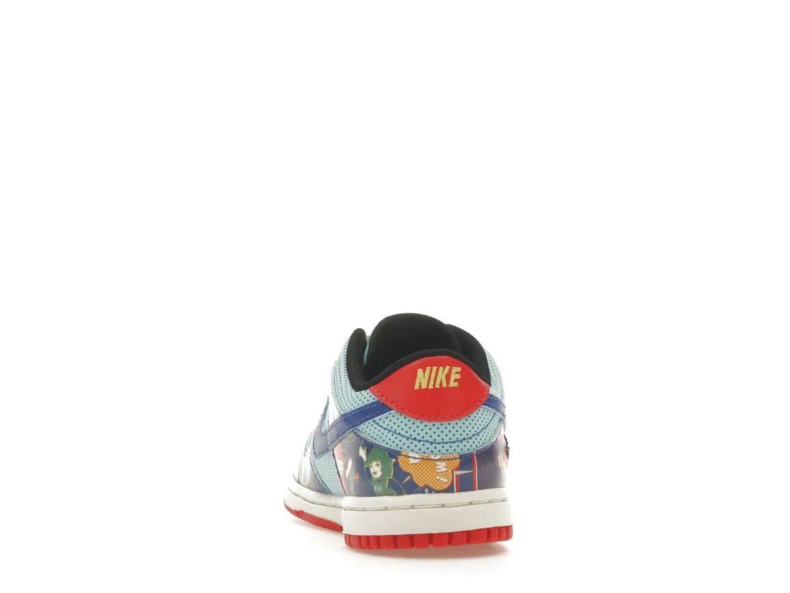 Детские кроссовки Lifestyle с принтом Nike Dunk Low Nike, Multicolor/Multicolor — фото 4