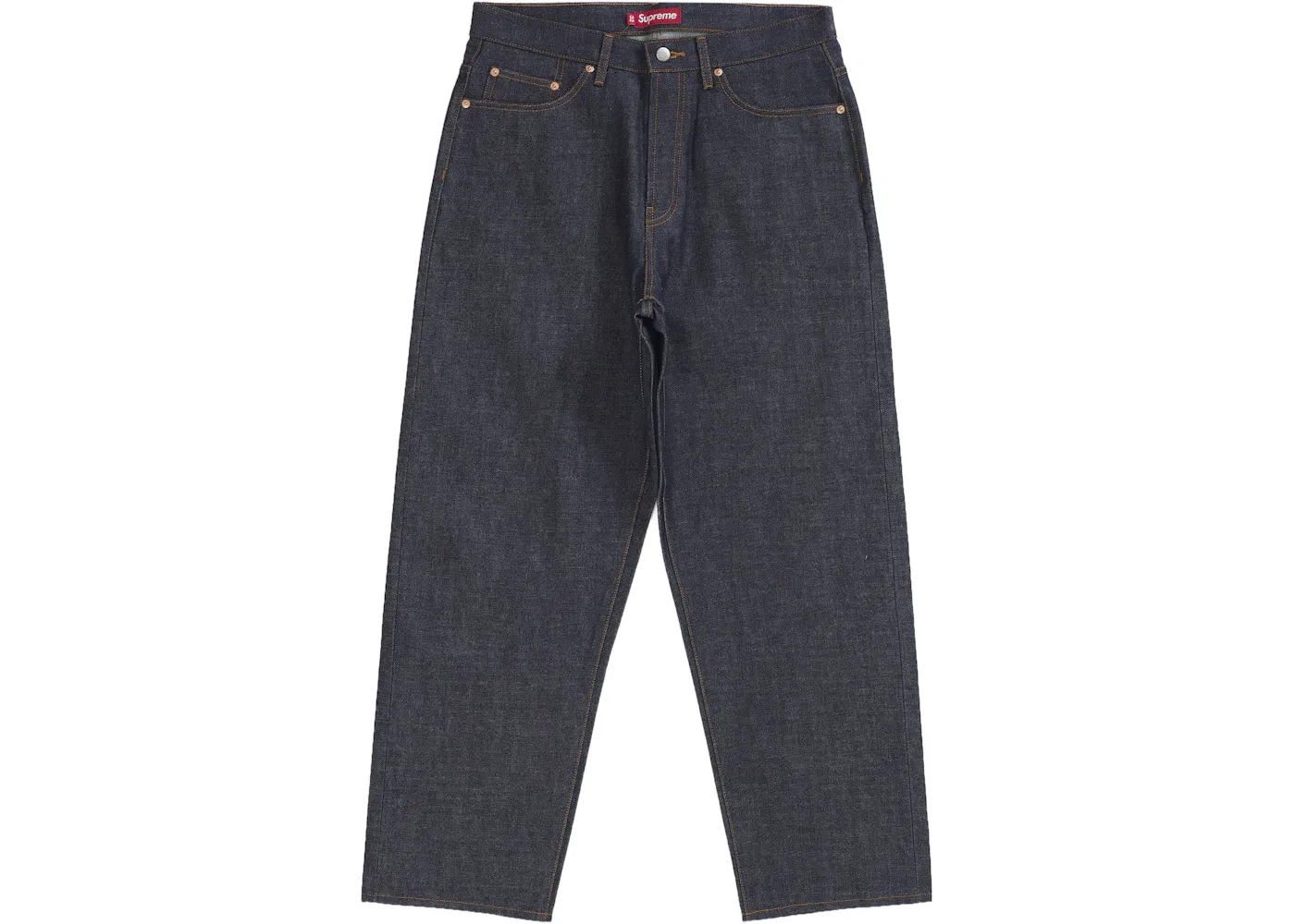 Мужские джинсы с принтом Supreme Jean (FW25), Rigid Indigo