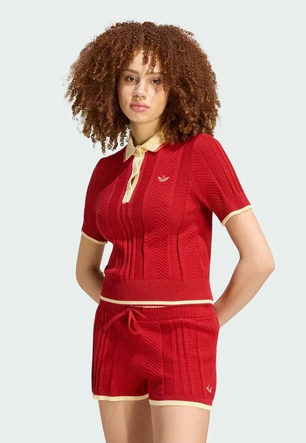 Футболка поло Adidas Originals, красный