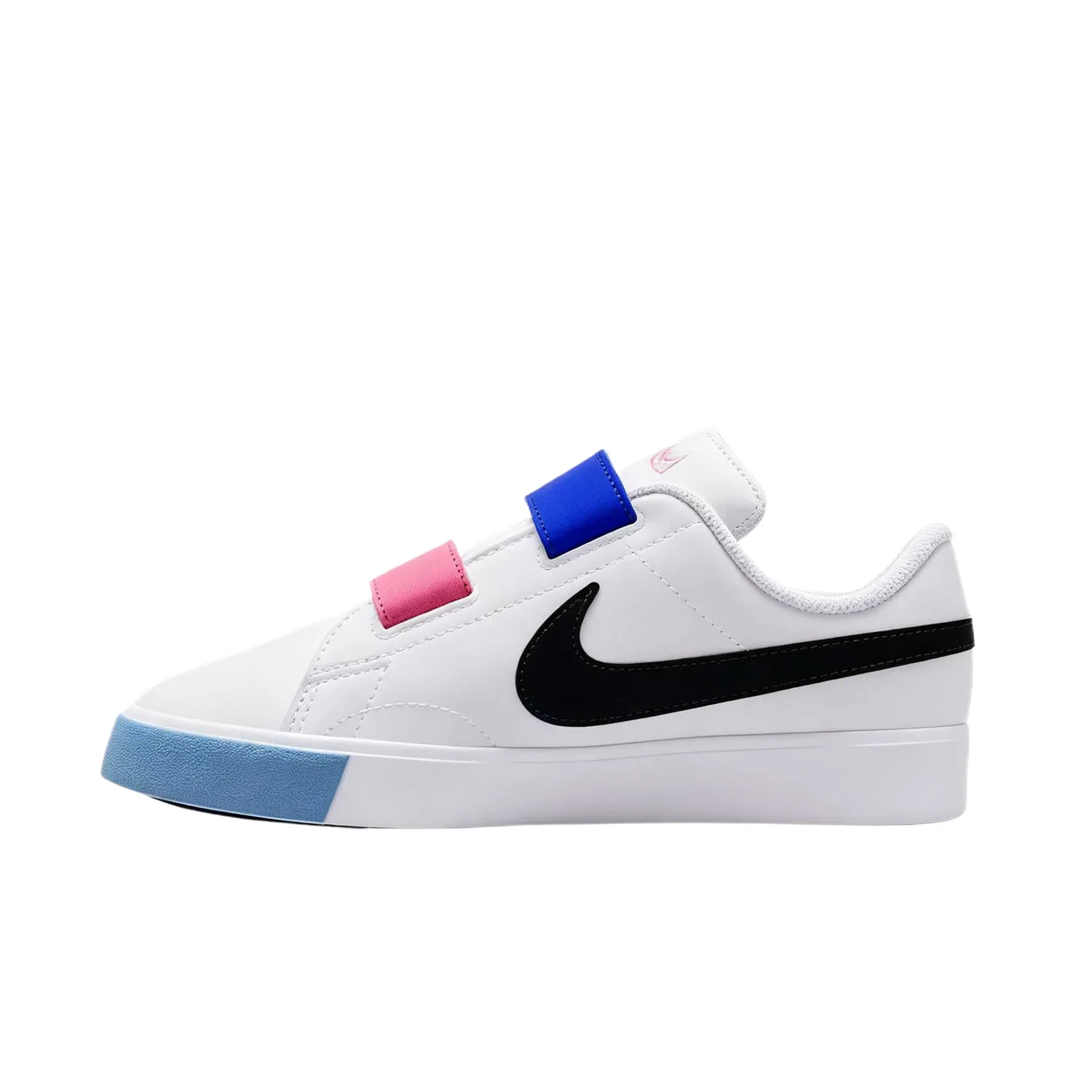 Детские кроссовки для скейтбординга Essentials, Nike, White/Peony Red/Rising Pink/Black — фото 3