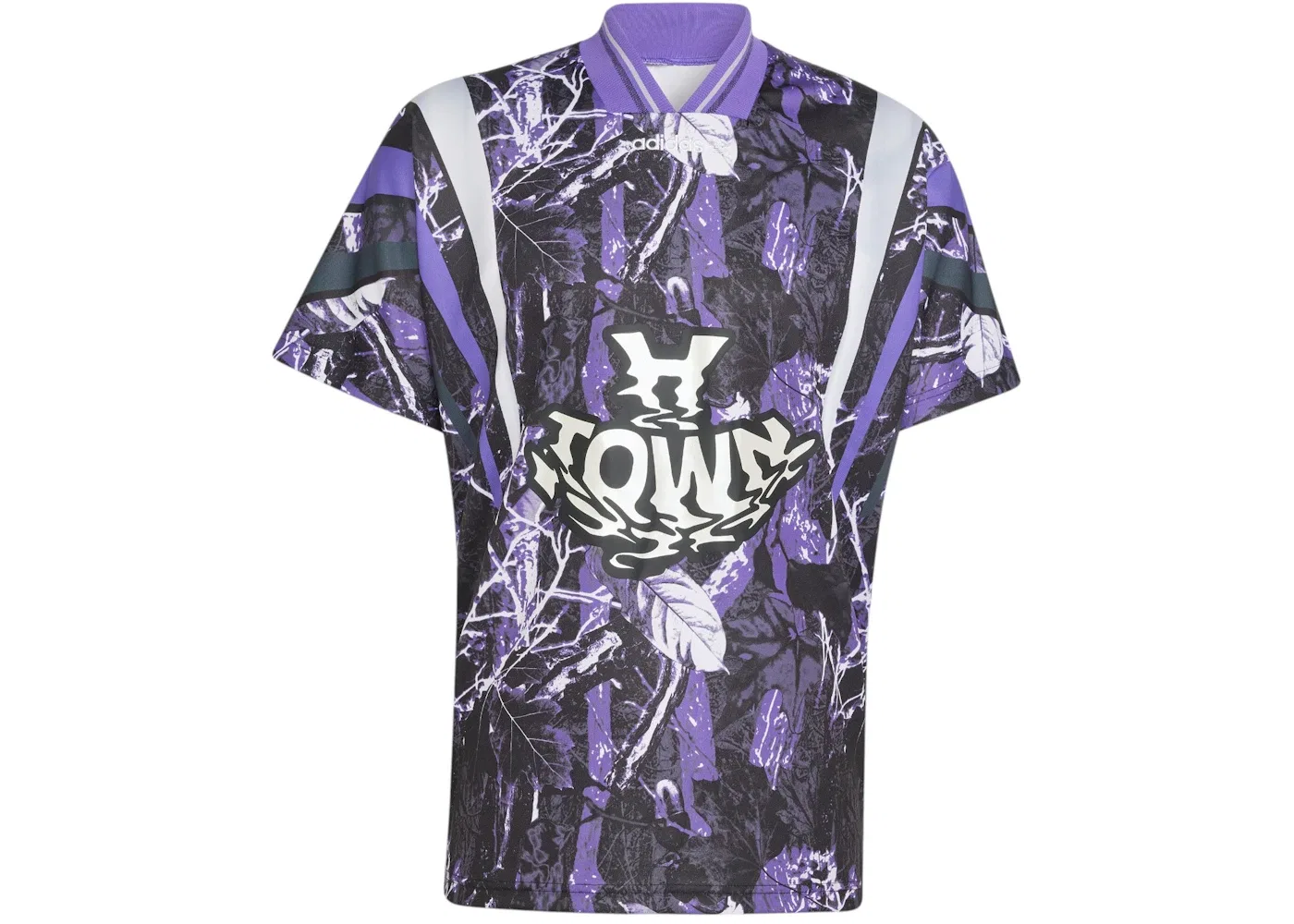 Мужская футбольная джерси с принтом Houston Graphic Jersey Adidas, Purple Rush/White