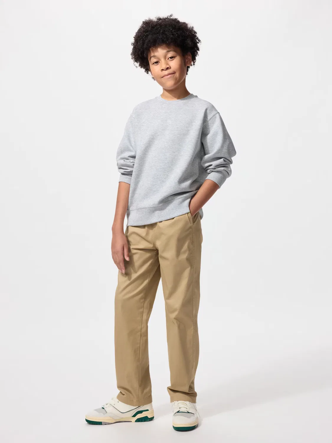 Брюки Uniqlo, стандартный крой, черные — фото 2