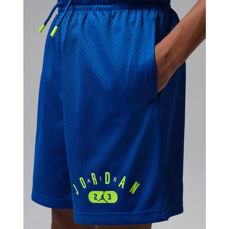 Детские спортивные шорты Jordan MJ 23 Sport Short Nike, Сине-зеленый — фото 4