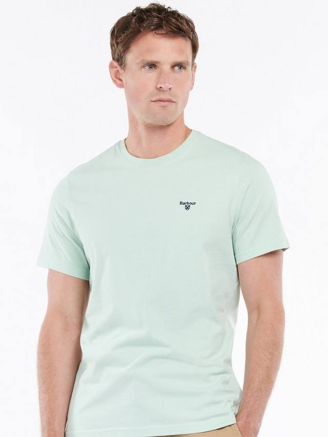 

Футболка с логотипом essential sports Barbour, цвет Dusty Mint