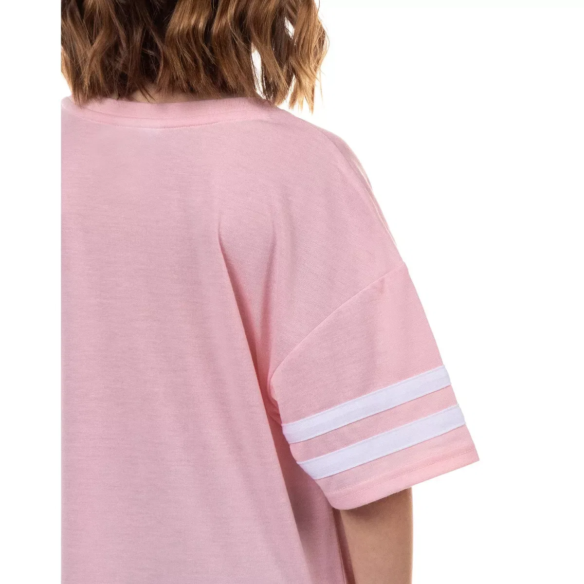 Детская ночная рубашка для девочек с принтом Gilmore Girls Life's Short Talk Fast Varsity INTIMO, Pink — фото 4