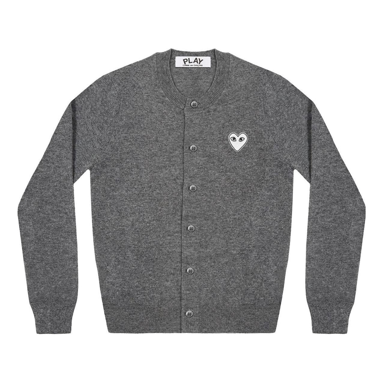 

Кардиган (WMNS) COMME des GARCONS PLAY Cardigan White Emblem 'Grey' AZ-N065-051-1, серый