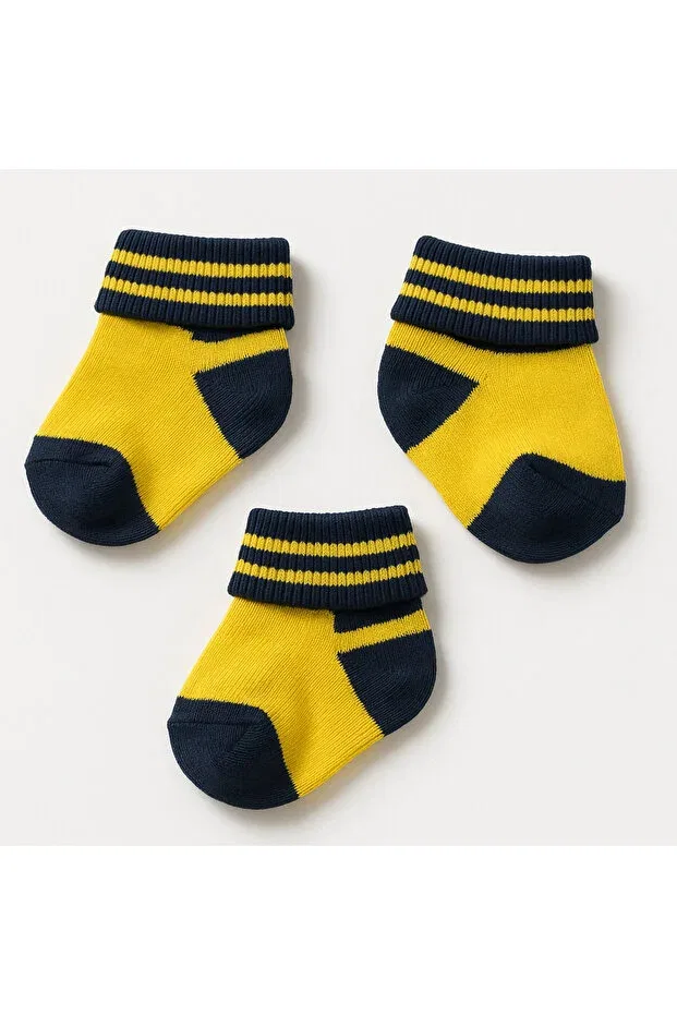 Детский комплект носков для новорожденных хлопковый Mini Mia, Navy Blue