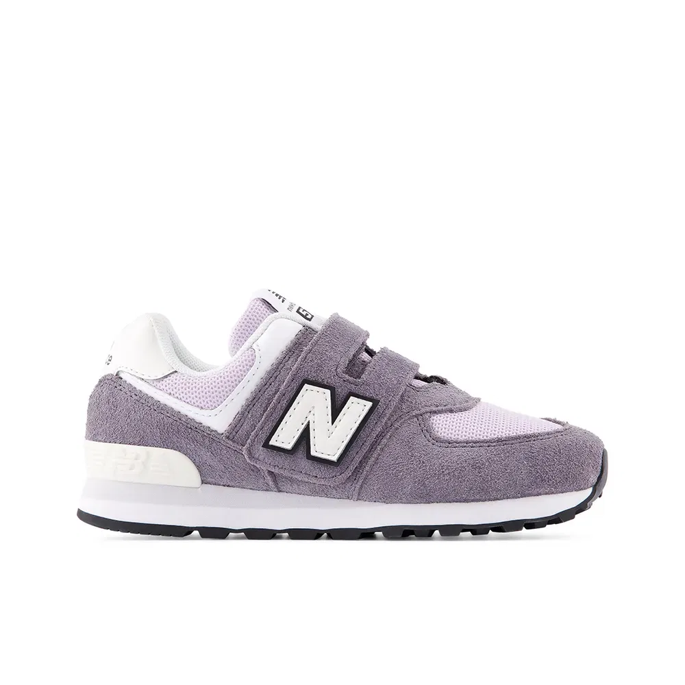 Кроссовки 574 Hook & Loop PS New Balance, серый