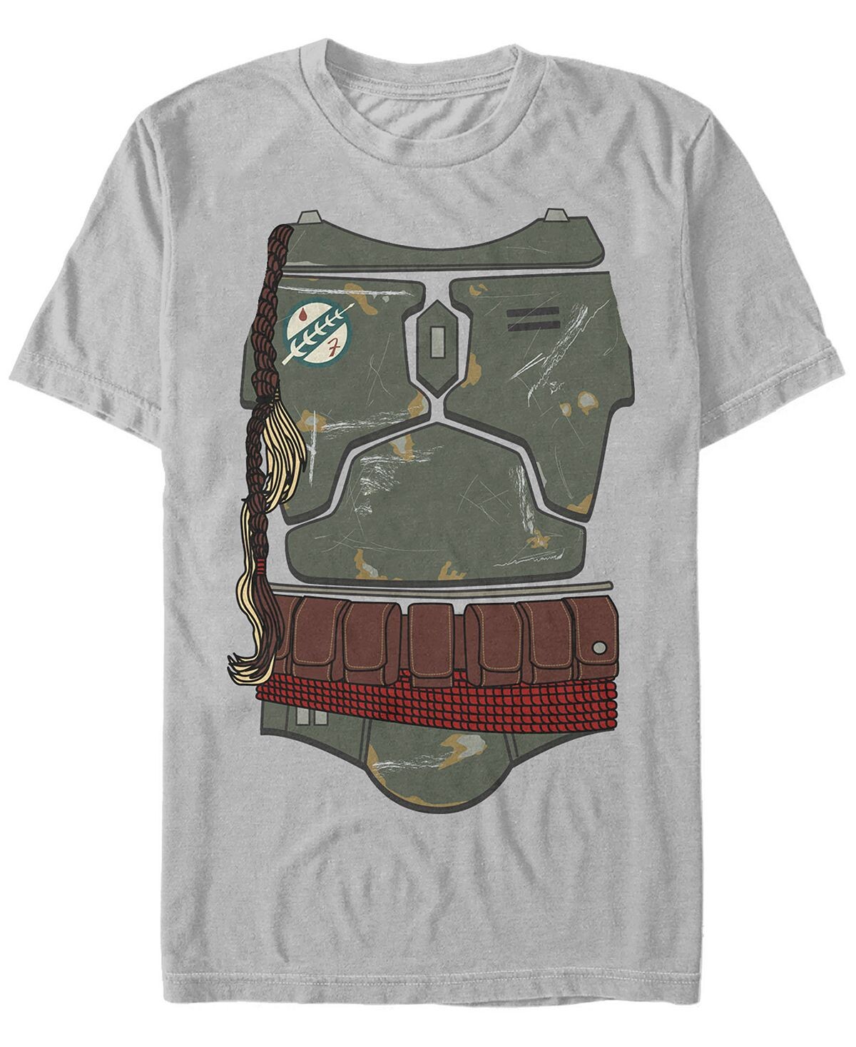 

Звездные войны мужской классический костюм охотника за головами боба фетт футболка с коротким рукавом Fifth Sun, серебряный, Серый, Звездные войны мужской классический костюм охотника за головами боба фетт футболка с коротким рукавом Fifth Sun, серебряный