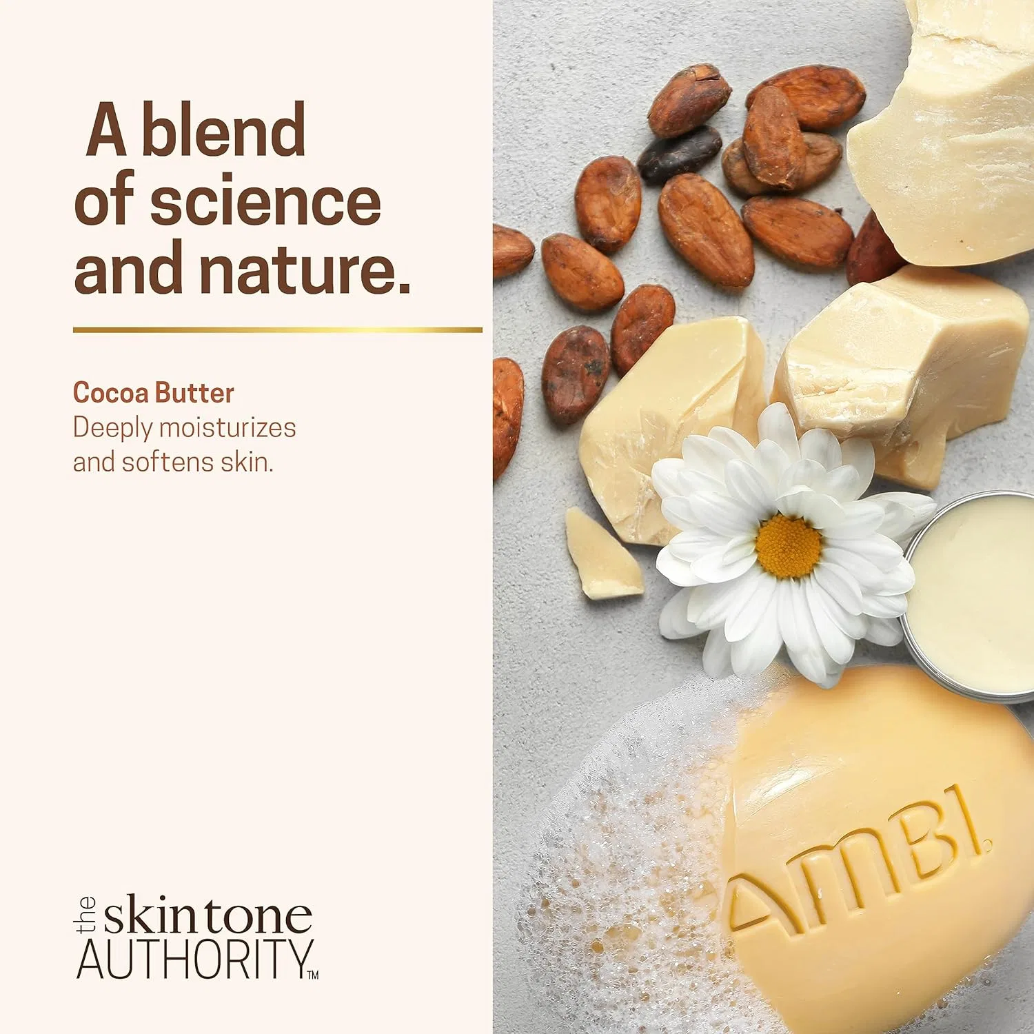Твердое мыло Ambi Cocoa Butter Cleansing Bar, 99 г — фото 4