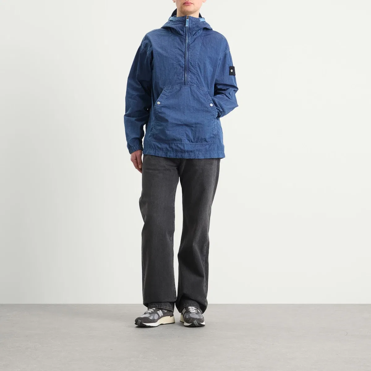 Парка Marmo Denim Research Nylon Indigo-Tc Stone Island, Indigo — фото 4