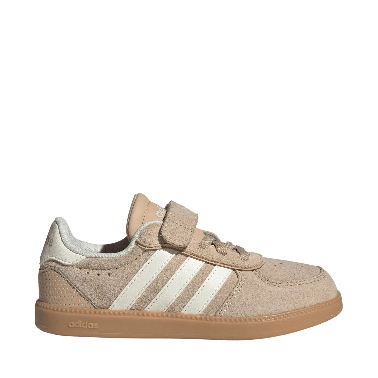 Детские кроссовки с замшевым верхом Breaknet Sleek Adidas, Beige