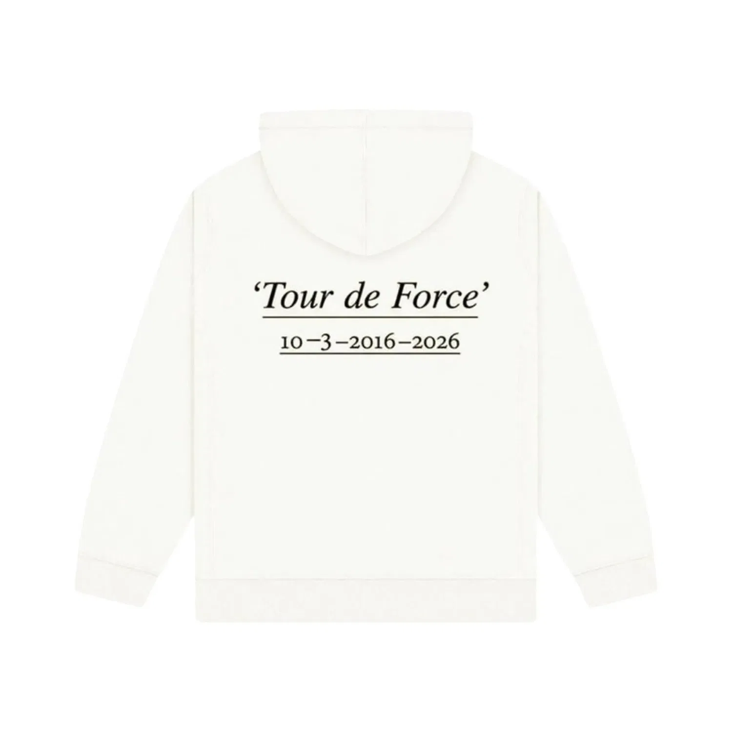 Толстовка Supreme Paris Box Logo Hooded Sweatshirt, белый — фото 2