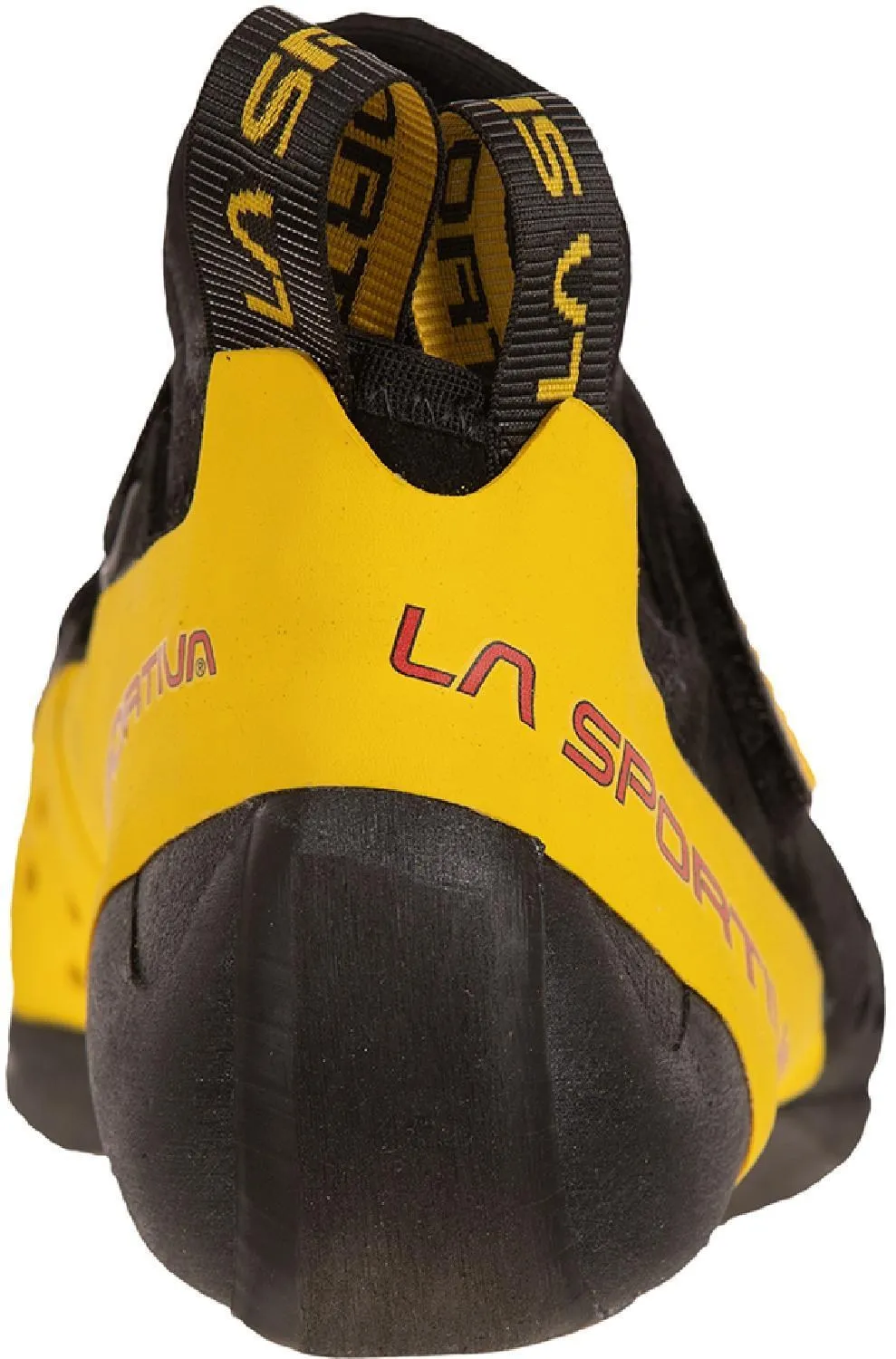 Мужские скальные туфли для лазания Solution Comp La Sportiva, Black/Yellow — фото 4