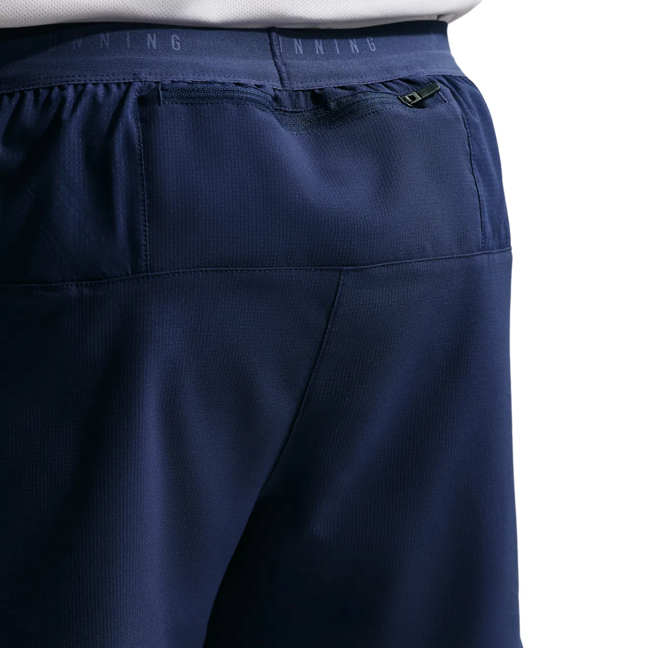 Мужские шорты Dri-FIT Stride 5in Nike, цвет Midnight Navy/Reflective Silver — фото 2