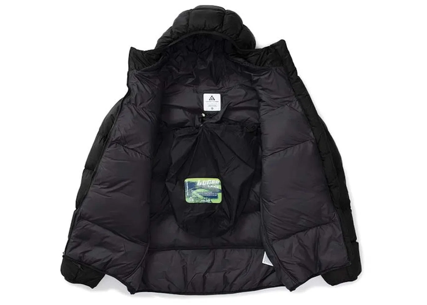 Унисекс пуховик с водоотталкивающей тканью Nike ACG Therma-FIT ADV Lunar Lake Puffer Jacket, Triple Black — фото 3