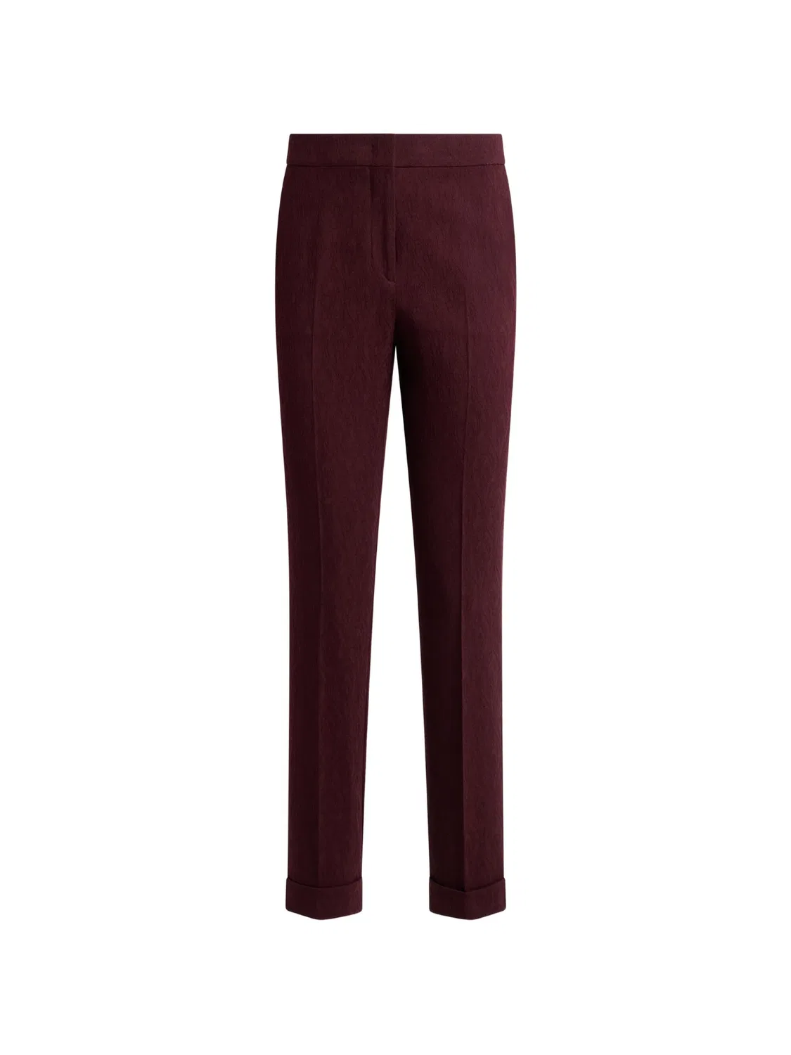 Укороченные жаккардовые брюки, красные ETRO, красный