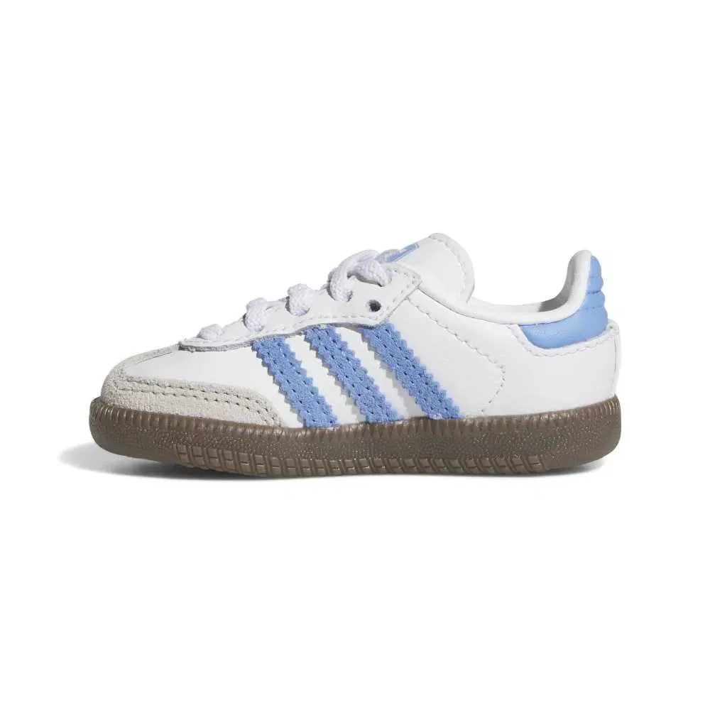 Кеды Samba OG с эластичной шнуровкой Adidas Originals, белый — фото 3