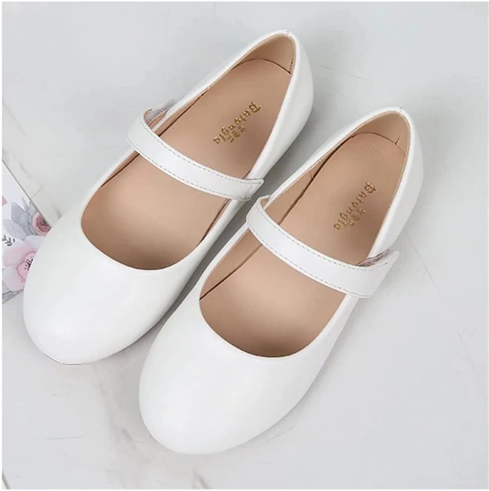 Детские туфли Мэри Джейн для девочек TN TANGNEST, White — фото 2
