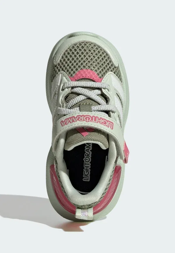 Босоножки нубук Adidas Sportswear, белый/зеленый/зеленый — фото 3