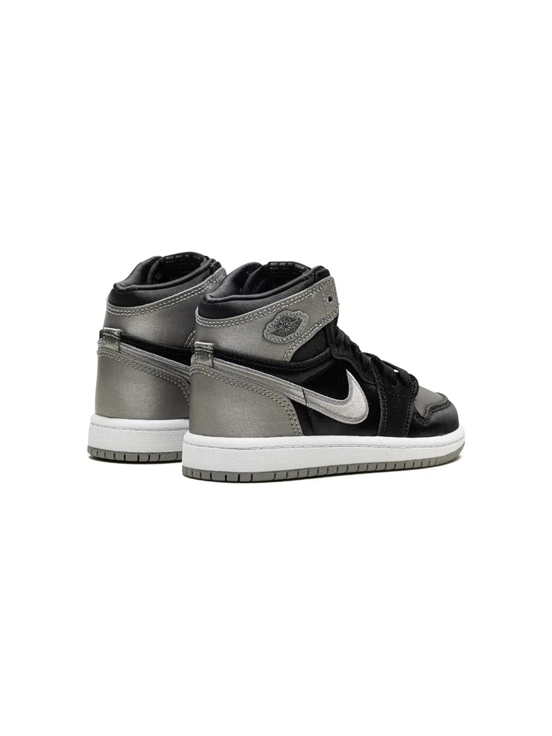 Кроссовки Jordan 1 Retro High OG "Satin Shadow", серый — фото 3