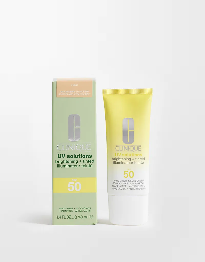 Солнцезащитный крем Clinique UV Solutions Brightening + Tinted Sunscreen SPF 50, 40 мл