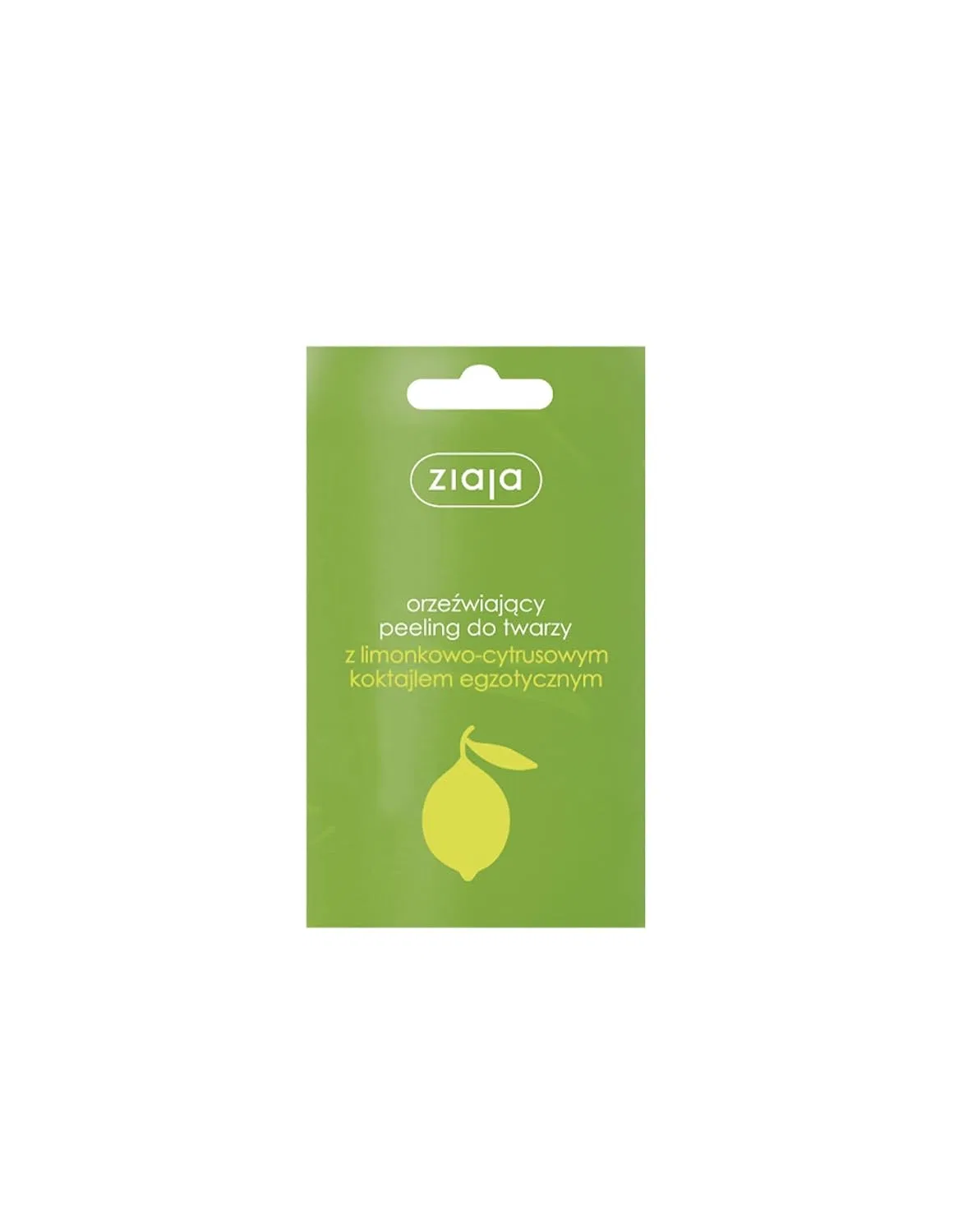 Скраб для лица Ziaja Lime Citrus, 7 мл