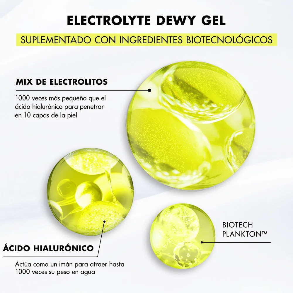 Гель-крем увлажняющий для лица Biotherm AQUASOURCE+ ELECTROLYTE dewy gel, 100 мл — фото 4