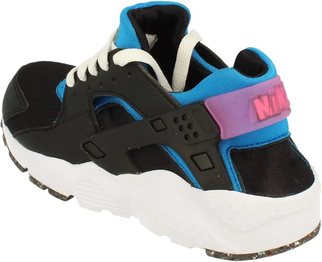 Детские кроссовки для бега Huarache Run Nike, Black/Mint Foam/Light Photo Blue — фото 2