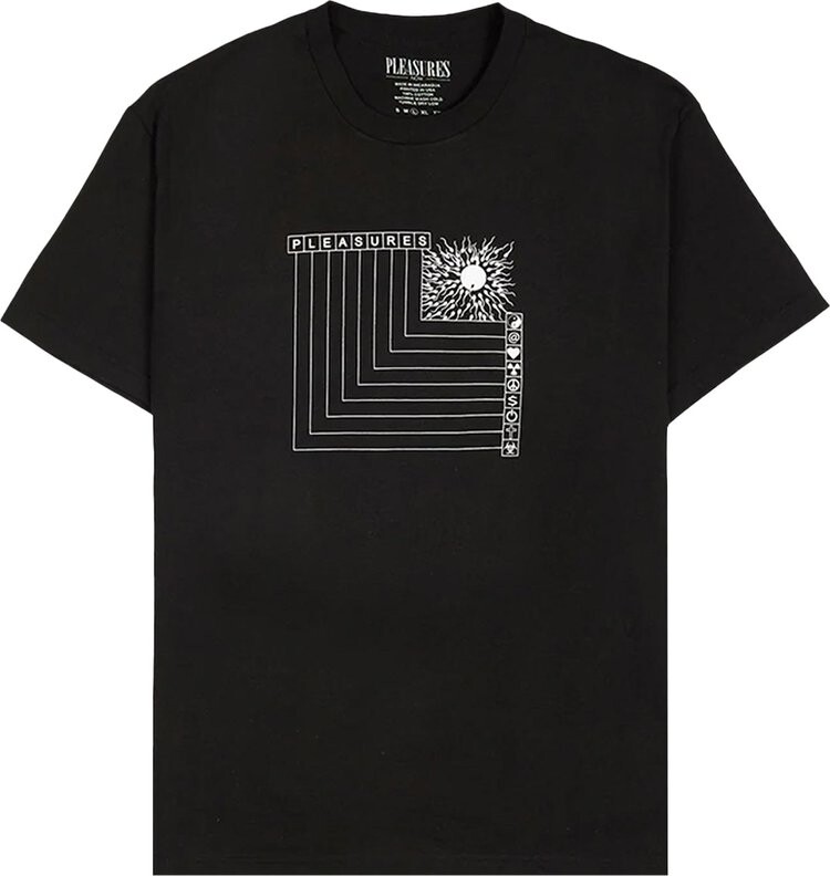 

Футболка Pleasures Fertile T-Shirt 'Black', черный
