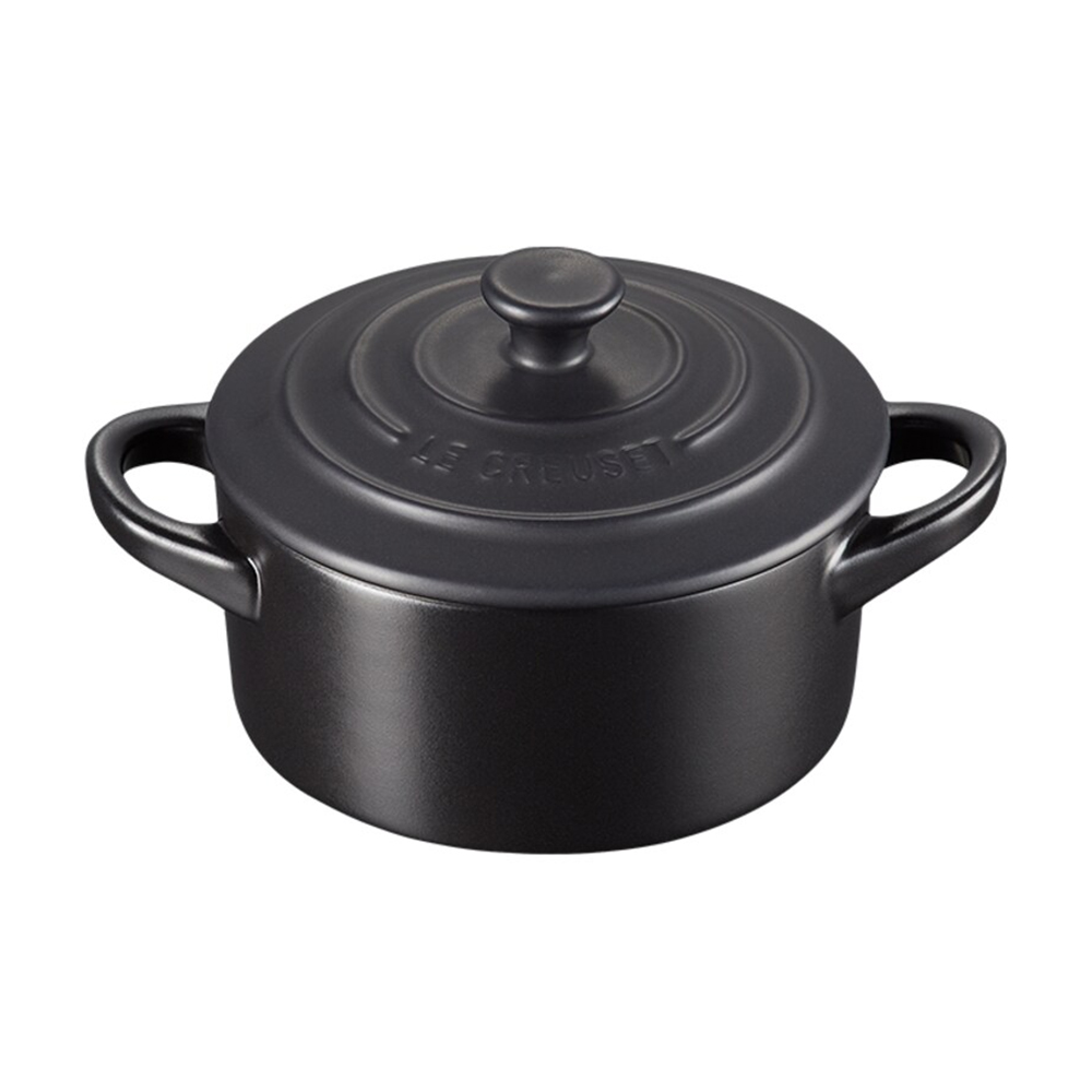 

Мини-кокот Le Creuset, керамика, 0.25 л, 10 см, матовый черный
