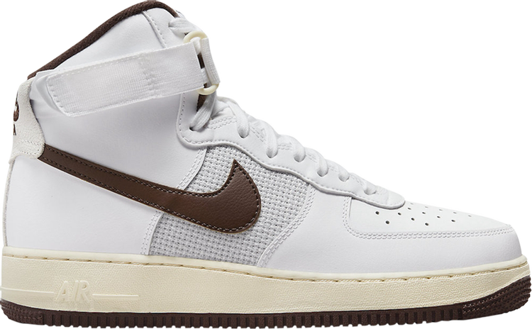 Кроссовки Nike Air Force 1 High '07 'White Light Chocolate', белый - фото