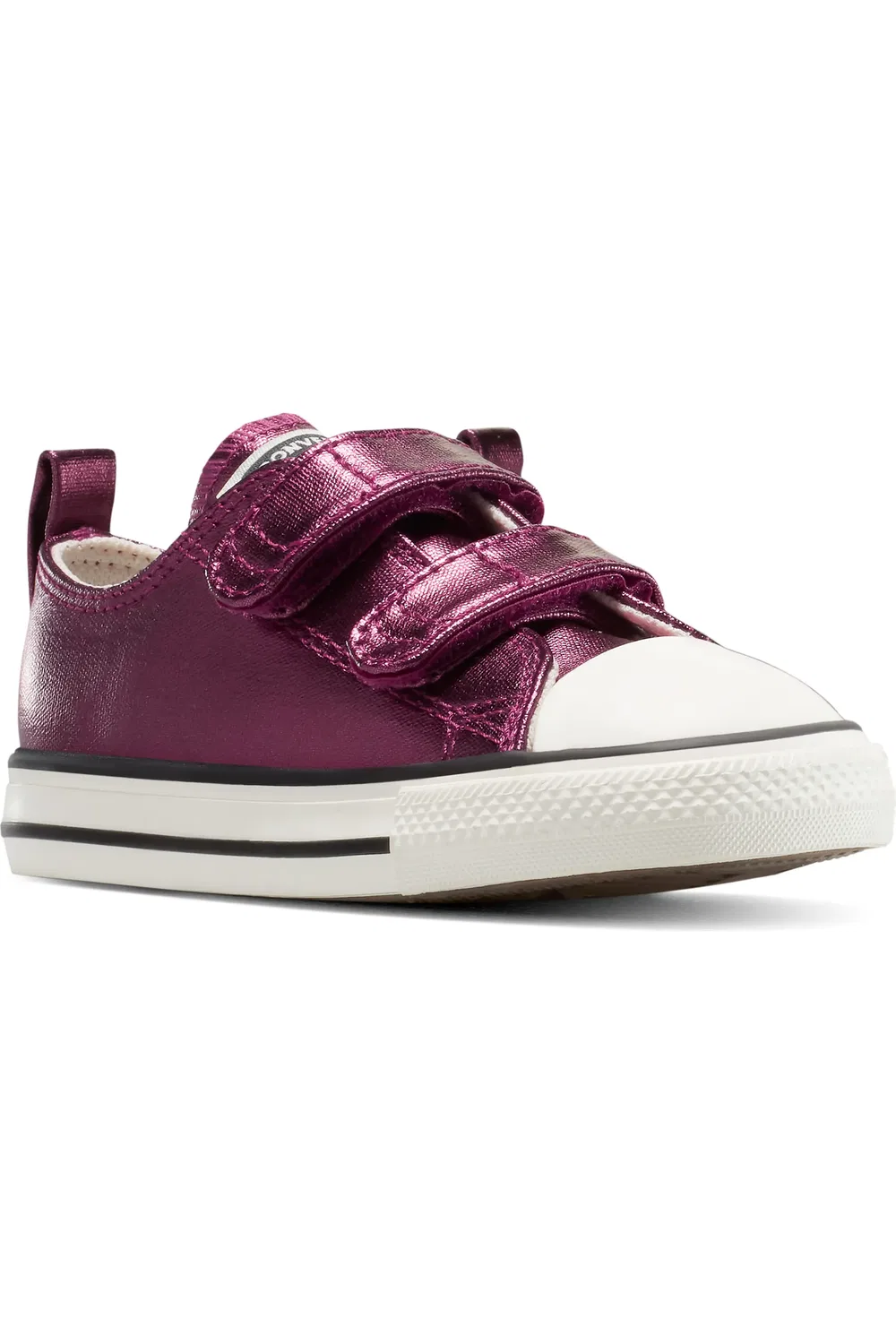 Детские кеды на низком подъеме металлик Chuck Taylor All Star Converse, Mesa Rose/Egret/Black