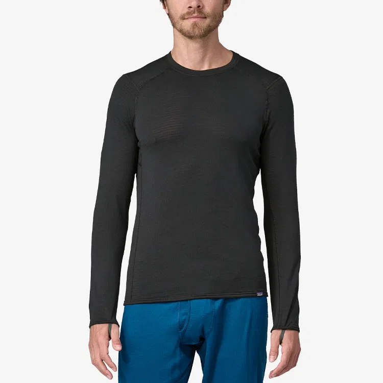 Мужская футболка Patagonia Capilene Thermal Weight, Clement Blue — фото 4