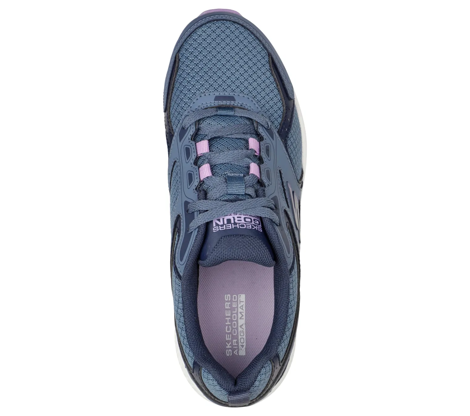 Детские кроссовки для девочек с шнуровкой Go Run Consistent Skechers, Blue Blue Light Ocean — фото 3