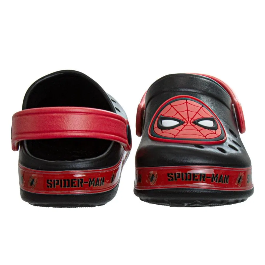 Клоги Marvel Spider-Man с принтом, Black — фото 3