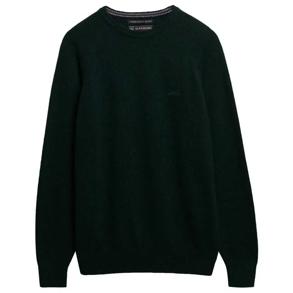 Свитер Wool Blend Superdry, зеленый — фото 3